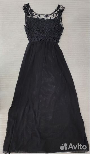 Платье длинное