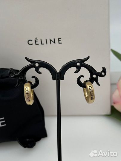 Сережки celine