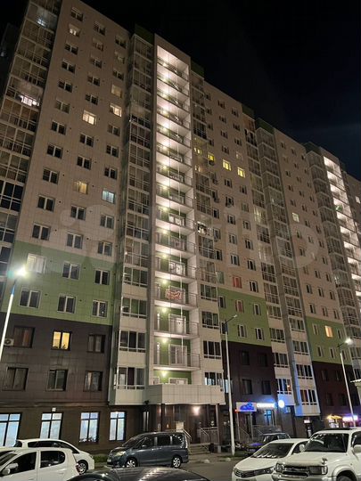 2-к. квартира, 53,4 м², 15/16 эт.