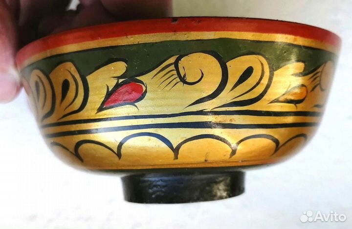Пиала - розетка - тарелка Хохлома