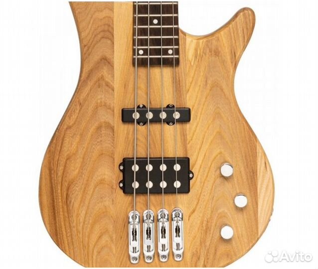 Бас-гитара Stagg SBF-40 NAT/ Новая/ Аксессуары