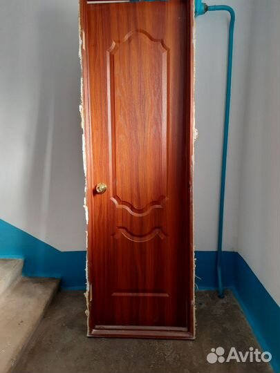 Межкомнатные двери бу 60 см с коробкой