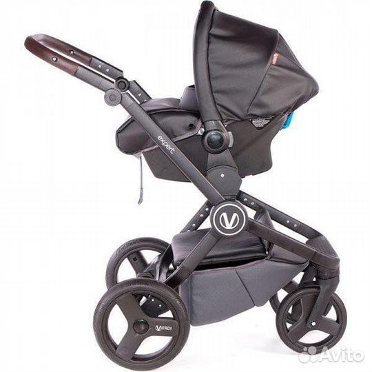 Коляска verdi expert 3 в 1 в хорошем состоянии