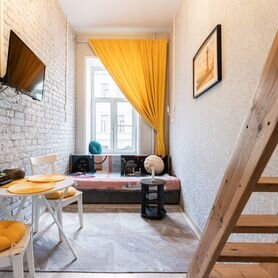 Квартира-студия, 18 м², 2 кровати