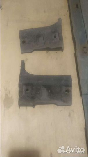 Накладки на пороги ford focus 2 (комплект)