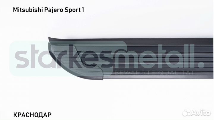 Пороги подножки Mitsubishi Pajero Sport 1 Comfort