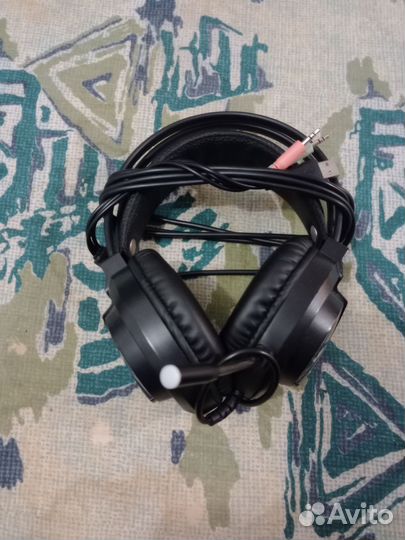 Игровые наушники с микрофоном