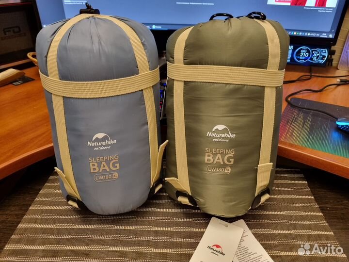 Суперлегкий спальный мешок Naturehike XL