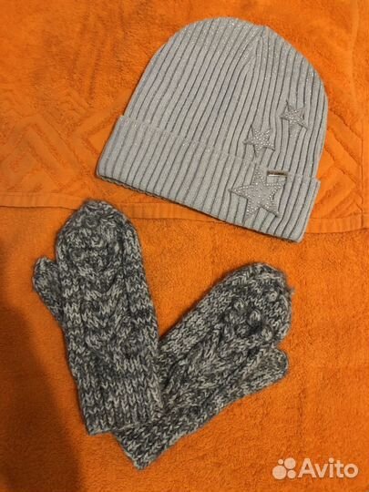 Шапка и варежки