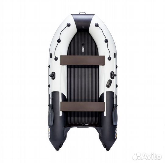 Лодка пвх Ривьера 3600 Килевое надувное дно Комби