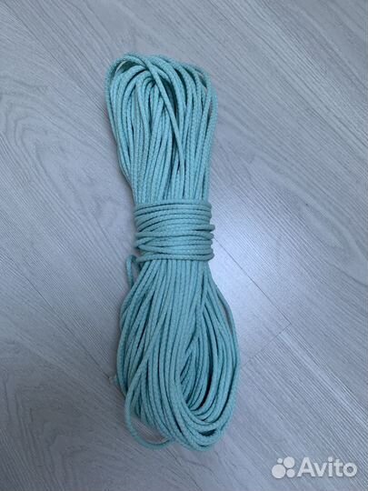 Хлопковый шнур с сердечником 5 мм