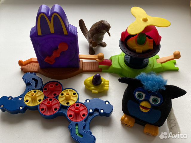 Игрушки из Макдональдса Фёрби,монета, MsM