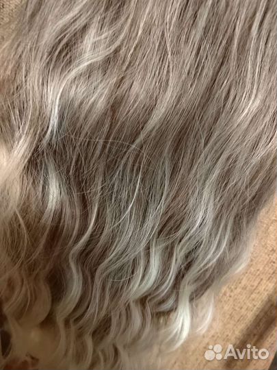 Парик перельный омбре. Новый, волнистый