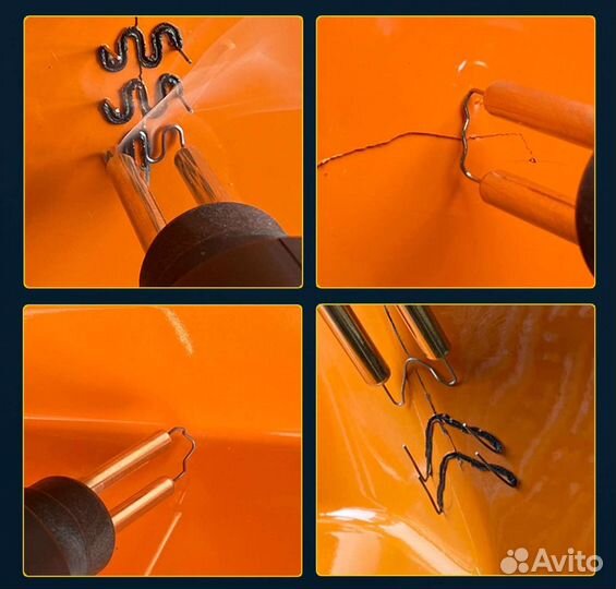 Пистолет для ремонта пластика (горячий степлер) 70