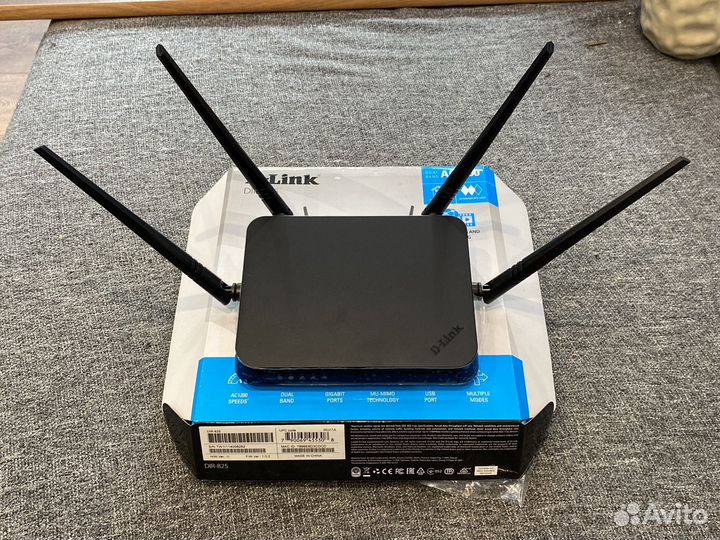 Wi-Fi роутер D-Link DIR-825/I1
