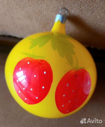 Ёлочные шары СССР 10см