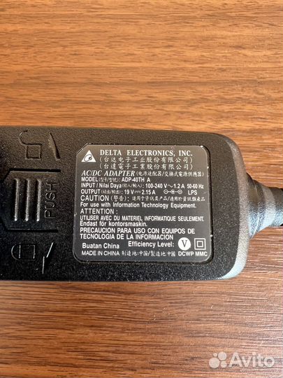 Блок питания 19v, 40W