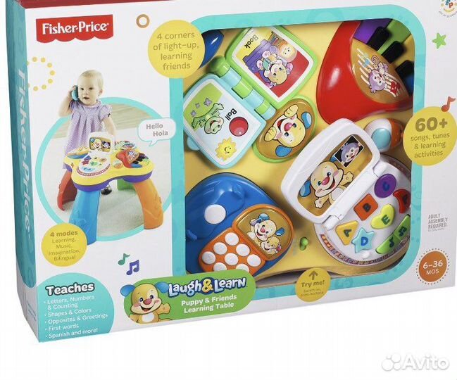 Развивающий столик fisher price