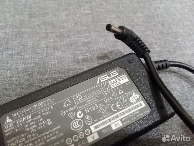 Зарядка для ноутбука Asus VivoBook F201E, Q200E