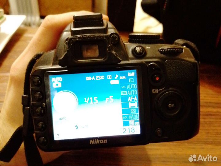 Зеркальный фотоаппарат nikon d3100