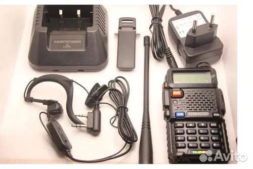 Портативная двухдиапазонная рация kenwood TK-UVF8