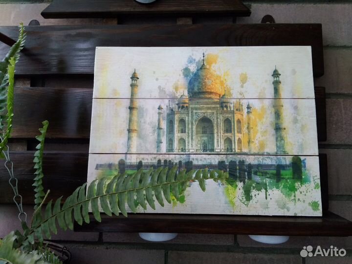 Картина на досках