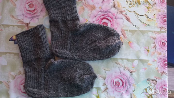 Носки вязаные ручной работы женские