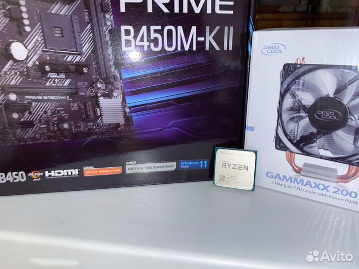 Процессор AMD Ryzen 5 3400G