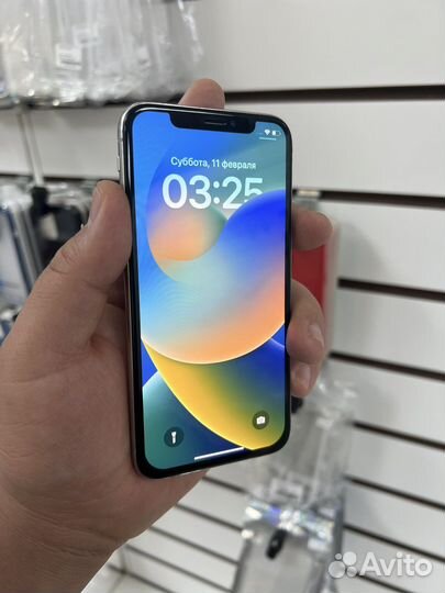 iPhone X Silver 256gb/оригинал