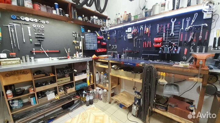 Ремонт и обслуживание велосипедов