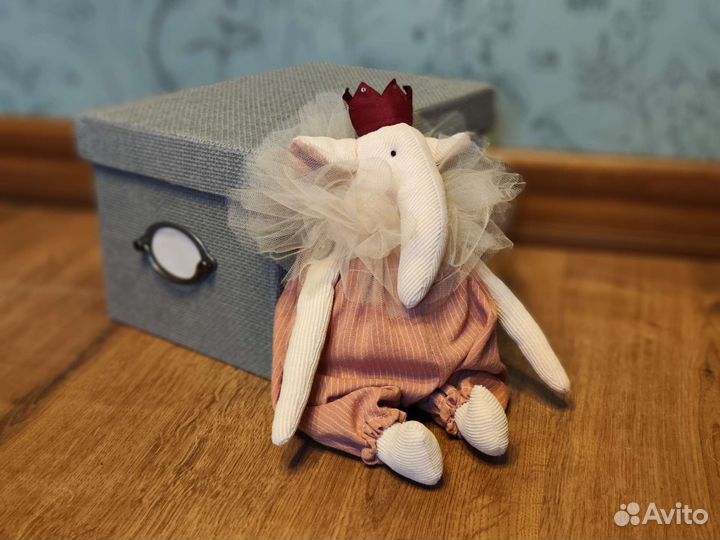 Мягкая игрушка Слоник-принцесса Пикси