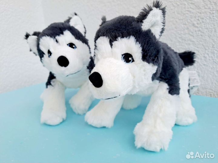 Игрушка IKEA хаски Ливлиг 26см