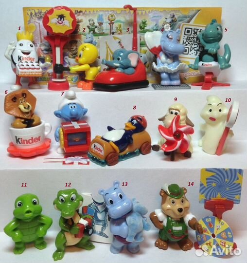 Серии Киндерино