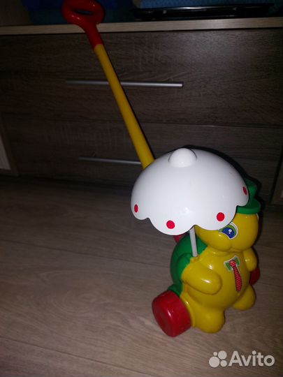 Каталка черепаха с зонтиком