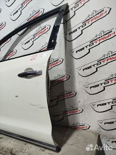 Дверь nissan murano PNZ51 TNZ51 TZ51 передняя левая белый, QX1 TE040