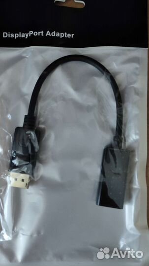 Переходники DP-DVI, DP-VGA, hdmi-VGA