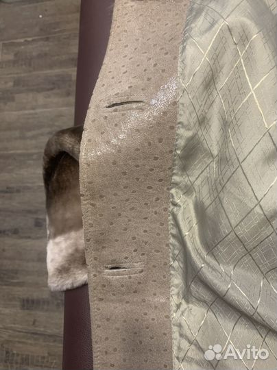 Шуба мутоновая 46-48новая