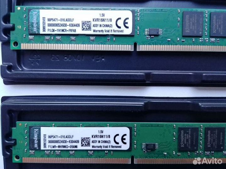 DDR3 / ддр3 Kingston 1600 MHz 8 GB (оригинальная)