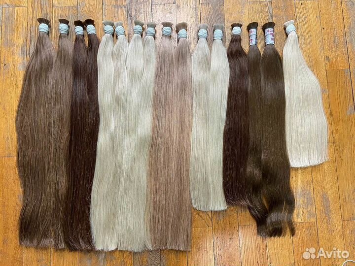 Волосы для наращивания срез 65 см