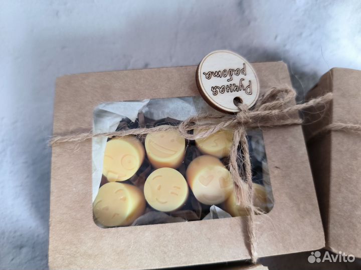 Аромасаше из воска ручной работы