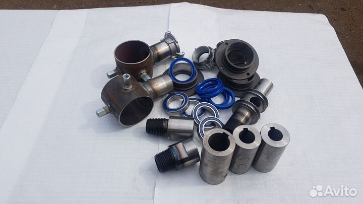 Вертлюг, буровые штанги, буры