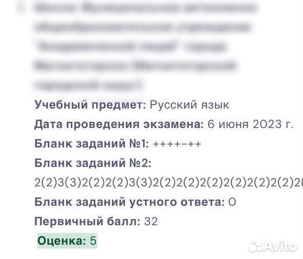 Репетитор по русскому языку и литературе