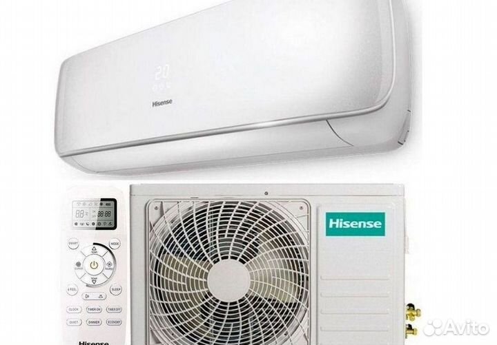 Сплит система с установкой