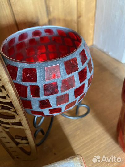 Подсвечник ваза 3 шт.Цена за все