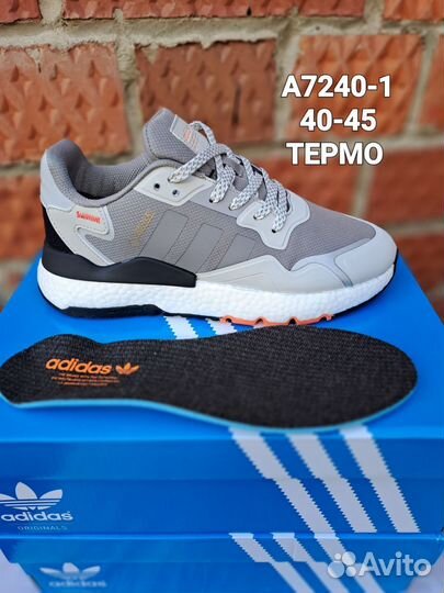 Кроссовки Adidas nite jogger термо до-25