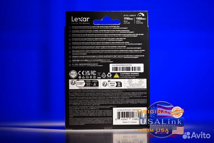 Lexar Cfexpress Type B 256Gb bhphotovideo