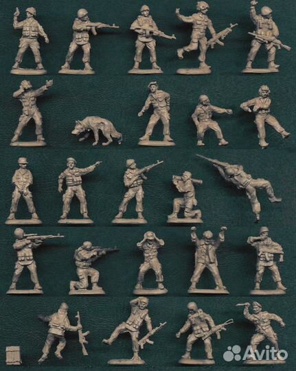 Фигурки Современные русские федералы