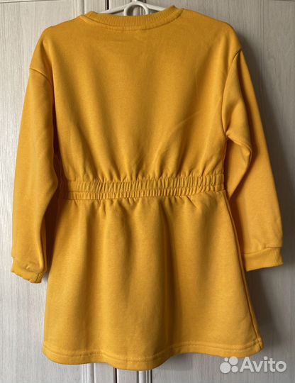 Новое платье-туника для девочки 116 размер