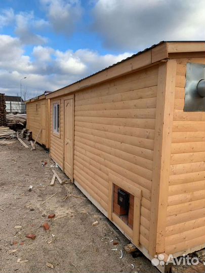 Мобильная баня 6-м