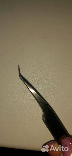 Пинцет для ресниц indigo